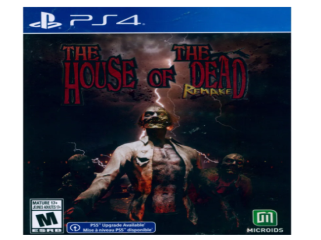 PS4《死亡鬼屋 重製版 The House of The Dead Remake》