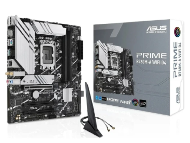 【ASUS 華碩】PRIME B760M-A WIFI D4